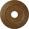 Ekena Millwork Adonis Ceiling Medallion (Canopies up to 10 1/4"), 16 1/8"OD x 3 5/8"ID x 1"P, Smokey Topaz Crackle CM16ADSTC - alternate 1
